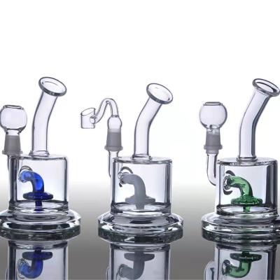 China Eco-friendly recyclable small portable glass water pipe bubbler pond installation manufacturer supply support customization for sale