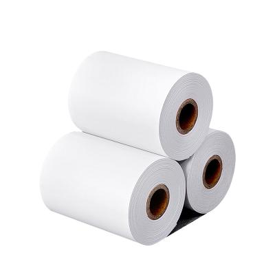 China Thermal Paper 57x40mm Wood Pulp Cash Register Thermal Paper Roll For Thermal Printer for sale