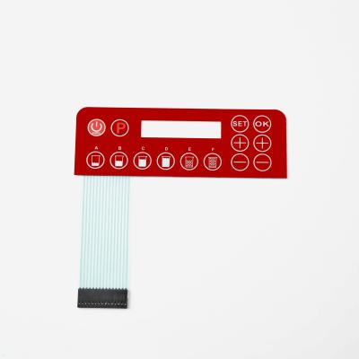 China Dustproof Backlight Membrane Switch , Membrane Keypad Custom IP65 Water Resistant for sale