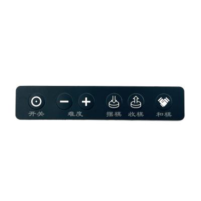 China Professional Membrane Switch Panel Metal Dome For Smart Home And Toy Facilities for sale