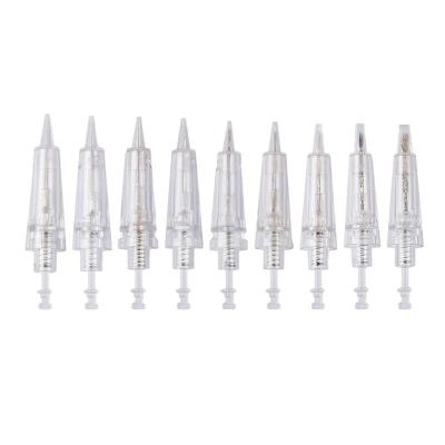 China 1RL 3RL 5RL 5F 7F Permanent Disposable Professional Microblading Needle For Permanent Makeup Machine Tattoo Cartridge Needle PMU Supplies for sale