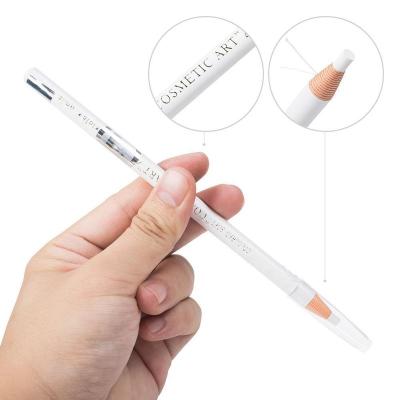 China Waterproof Long Lasting Brow Pencil Makeup Peel Off White Permanent Eyebrow Pencil Microblading Eyebrow Pencil Makeup Supply for sale