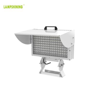 China Professional Sports Field Brightness High Power Gray 100-277VAC IP66 IK10 Low 5 Years Warranty Arena Lighting Sports LED Flood Light 600W for sale