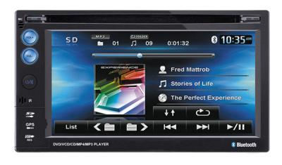 Cina Lettore DVD dell'automobile di iPod FM IR iPod RDS TV del sobbalzo 6,0 con GPS e Bluetooth in vendita