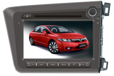 China HD Touch Screen 1080P Bluetooth WIFI 3G Honda DVD Player With Mirror Link for sale