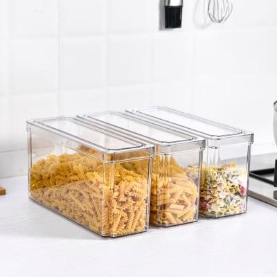 China Freshness Preservation 1500Ml Bpa Free Plastic Storage Containers For Food for sale