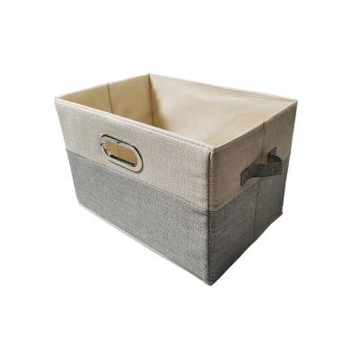 China Sustainable Eco-Friendly  Cube Non Woven Fabric Nonwoven Non-Woven Home Storage Organization Boxes Organizer Storage for sale