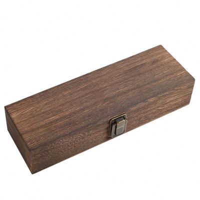 China Handmade Small Wooden Salt Wooden Storage Box Wooden Gift Boxes Sliding Lid Wooden Box With Lid for sale