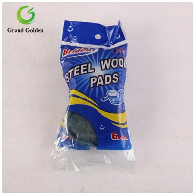 China Durable clean durable with steel wool soap pad for sale