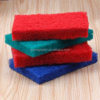 China Durable Nylon Sponge Scouring Pad 15*10*2CM for sale