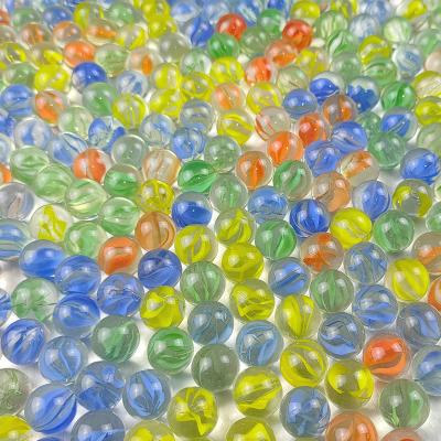 China For Kids Playing 14mm 16mm 25mm Factory Directly Playing Toy Glass Marble Ball for sale