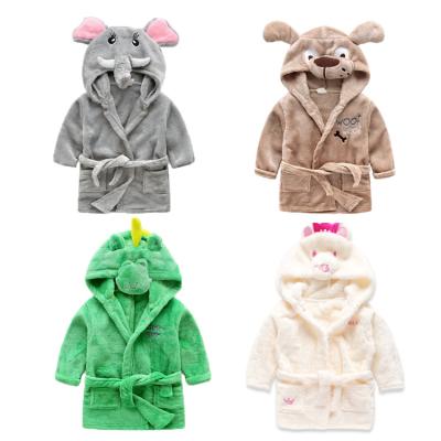 China High Quality Breathable Dinosaur Animal Thermal Flannel Cosplay Flannel Dog Elephants Kids Bathrobes Pajamas Pajamas Kigurumi Costume Unisex for sale