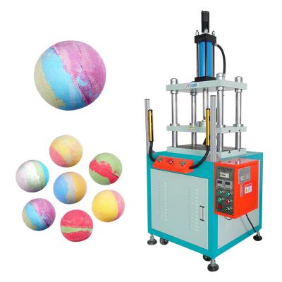 China For Hot Personal Care Product Selling 10 Tons Salt Hydraulic Bath Ball Balling Press Machine Bath Ball Pressing Machine Different Shape for sale