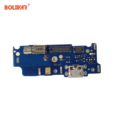 China usb cable filler left panel xt1766 for Moto E4 XT1767 E4 charging dock panel microphone connector module for sale