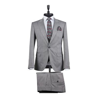 China OSBENNI 2020 Professional Suit Breathable For Men Gray Suit Jacket Men Slimming Suit for sale