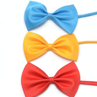 China New Good Quality Solid Boy Banquet Wedding Party Kids Bowtie Children Bowties for sale