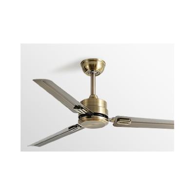 China / Professional Manufacturer Minimalist Fashion Vintage Stainless Steel Ceiling Fan for sale