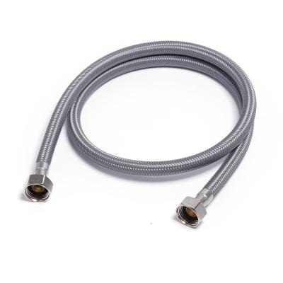 China Modern Flexible Braided Toilet Inlet Stainless Steel Metal Hose For Water for sale