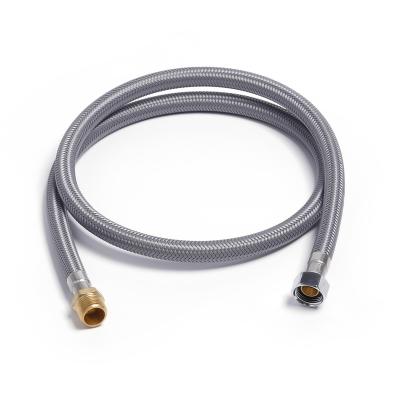 China Modern Flexible Braided Faucet Inlet Stainless Steel Metal Hose For Water for sale