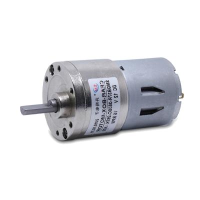 China Totally Enclosed 37R-3530 Micro DC Motor For Electric Curtain Slot Machine Customizable Speed ​​Motor With 24V Encoder for sale