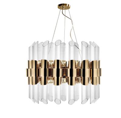 China Creative American minimalist personality chandelier dining room living room designer exhibition hall chandelier for sale