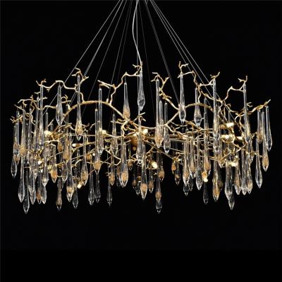 China Traditional Luxury Light Crystal Chandelier Pendant Lights Chandelier-Lamp Hanging Chandeliers for sale