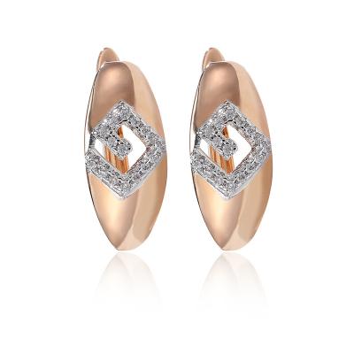 China Milli Environmental Friendly Ready To Ship Zircon Diamond Gold Plated Stud Earring Set Circle Earing Jewelry Women 925 Pure Silver Earrings for sale