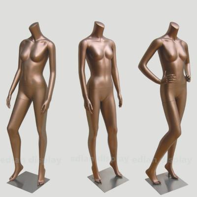 China Cheap Full Fiberglass Female Mannequins Sexy Female Display Mannequin for sale