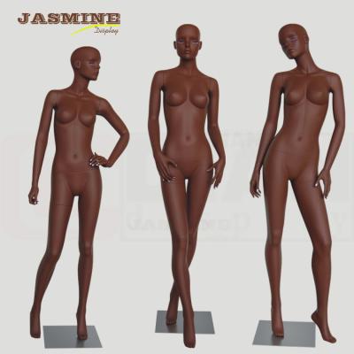 China Fiberglass Fashion Display Woman Mannequins With Eyelash Female Dummy With Makeup for sale