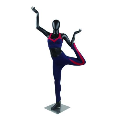 China Other NEW ORIGINAL whole woman full body yoga pose clothes show female sports mannequin from china for sale