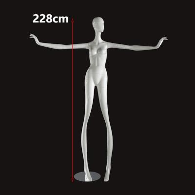 China Other 228cm Full Height Adjustable Body Standing Female Mannequin for sale