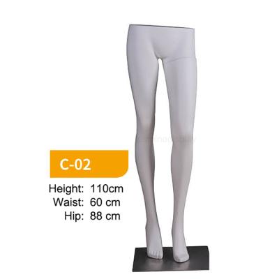 China Fiberglass OEM factory fashionable male leg lower body diplay female mannequin for sale