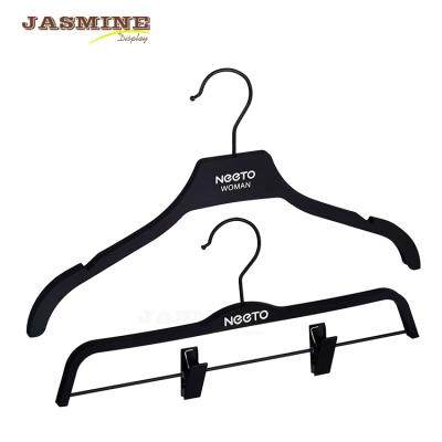 China China Coat Hangers ABS Plastic White Adult Suit Coat Hangers Eco-friendly New Product for sale