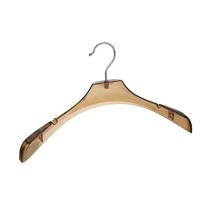 China China Factory Eco-friendly Plastic Hanger 37.5cm Hanger 35 Cm Pants 19 Inch Plastic Garment Hangers for sale