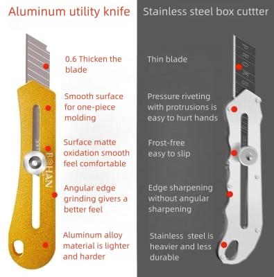 China Modern Multifunctional aluminum alloy art knife for sale