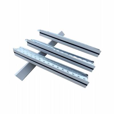 China Contemporary T grid ceiling grid component galvanized steel T strip ceiling keel for PVC ceiling for sale