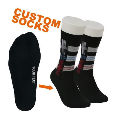 China Raylon 008 QUICK DRY design and made your own custom crew sock maker men's dress socks custom logo customized socks for sale