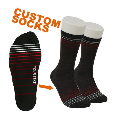 China Raylon 002 QUICK DRY design your own custom socks custom logo men's dress socks custom business crew socks for men for sale