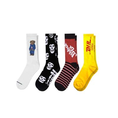 China OEM RL-O0003 QUICK DRY Crew logo socks men's bamboo custom foot tube socks in Los Angeles for sale