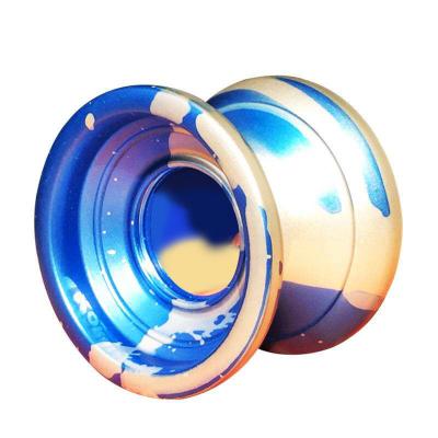 China Professional Level Unresponsive Yoyo Balls, Aluminum Alloy Metal Yo Yo, Bonus - 5 Strings, Bag, Glove for sale