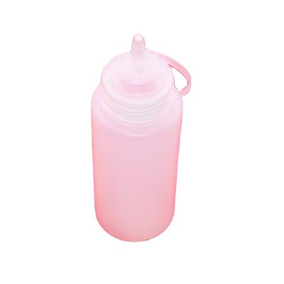 China Household Products 16oz Ketchup Empty Condiment Silicone Honey Sauce Lotion Squeeze Plastic Bottle Hot Selling for sale