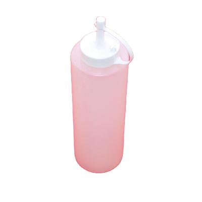 China Food Home Kitchen Empty Upside Down Plastic Sauce Condiment Water Squeeze Bottle 8 Ounce Ketchup Bottles for sale