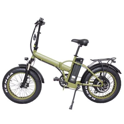 China Standard Brushless Motor 1000w Mini Foldable Bicycle With KMC 7 Speed ​​Chain With CE for sale