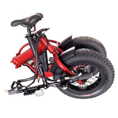 China 1000w 20inch Standard Aluminum Alloy Frame Beach Cruiser Electric Bike for sale