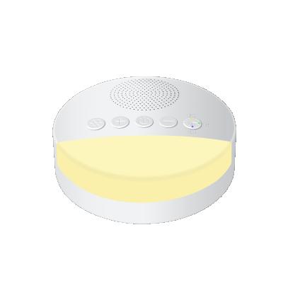 China With Rechargeable Night Light Sounds White Noise Sound Sleep Machine To Help Sleep 90*90*31mm for sale