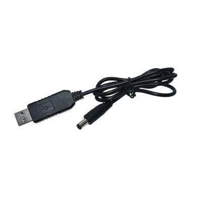 China 5v to 12v DC USB Power Boost Line 5V to DC 9V/12V Step Up Module USB Converter Adapter Cable 2.1x5.5mm Plug for sale