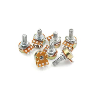 China Single and double potentiometer 15MM 20MM B1K B2K B5K B10K B20K B50K B100K B250K B500K B1M B1K B2K B5K B10K B20K B50K B100K B250K B500K B1M of WH148 for sale