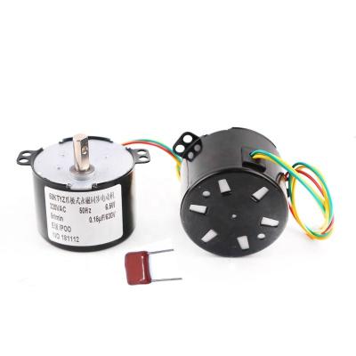 China 50KTYZ Permanent Magnet Synchronous Motor 220V AC Motor Forward And Reverse Controllable 1.2~110 50KTYZ Low Speed ​​Micro Motor for sale