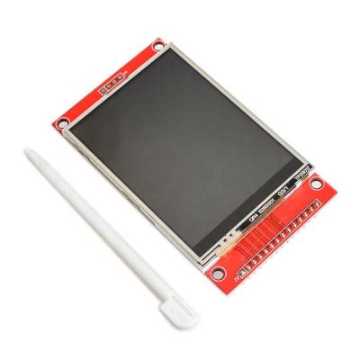 China 2.8 inch TFT LCD module with touch screen drive IC interface ILI9341 240 (RGB) *320 SPI touch 240*320 IC XPT2046 spi port 2.8