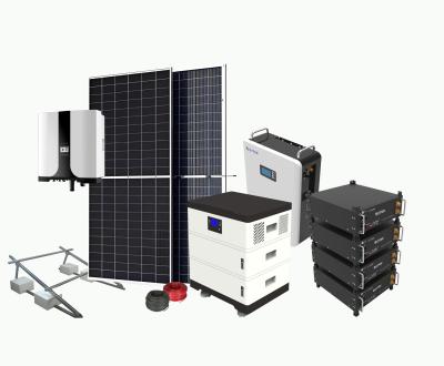 中国 マイクログリッドソリューション-太陽光+バッテリー+PCS+MTTP+ディーゼル発電機 3kW 5kwh 販売のため